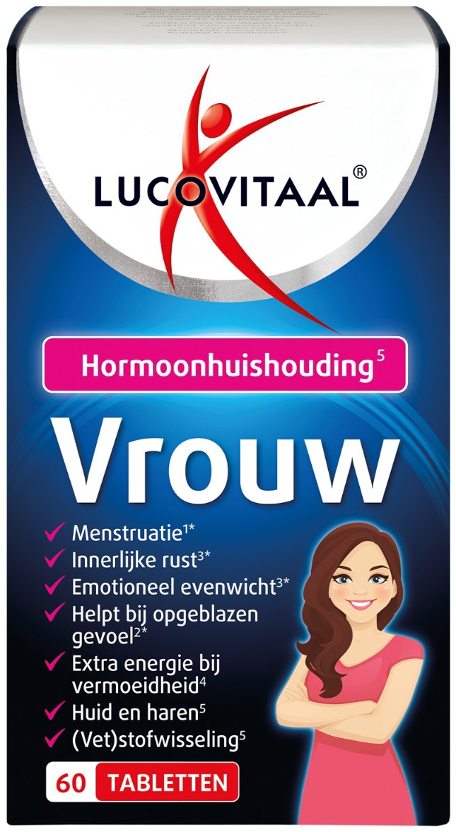 Lucovitaal Hormoonhuishouding Vrouw 60 Tabletten
