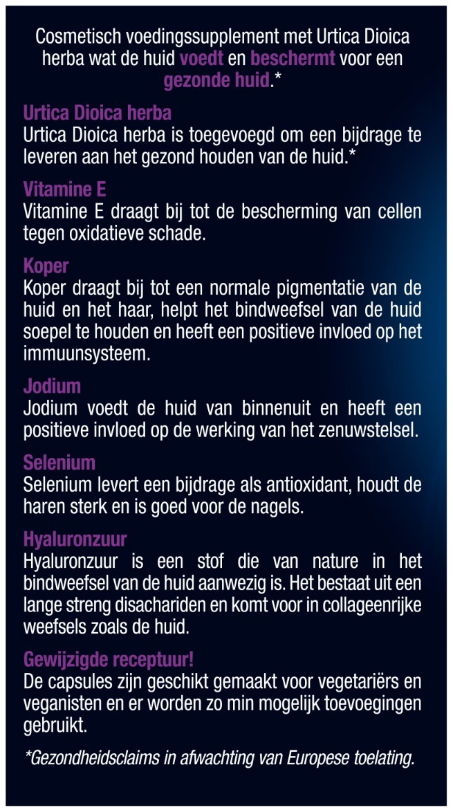 Lucovitaal Hyaluronzuur Droge Huid 120 mg 30 capsules
