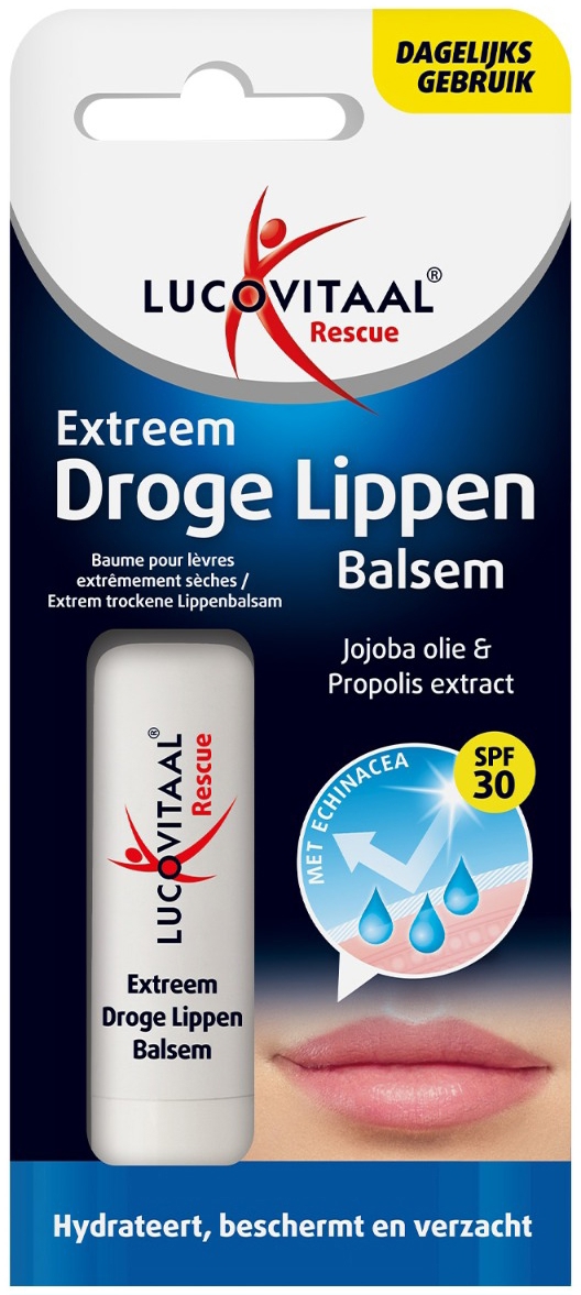 Lucovitaal Lippenbalsem Rescue Extreem Droge Lippen 5 Gram