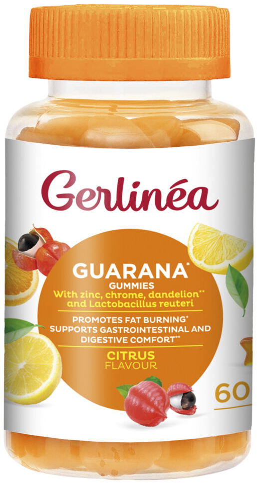 Gerlinéa Fat Burner Guarana Gummies 60 stuks