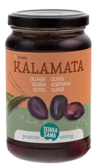 TerraSana Kalamata Olijven Eko 345 Gram