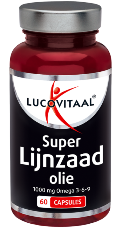 Super Lijnzaad Olie Capsules 60ca