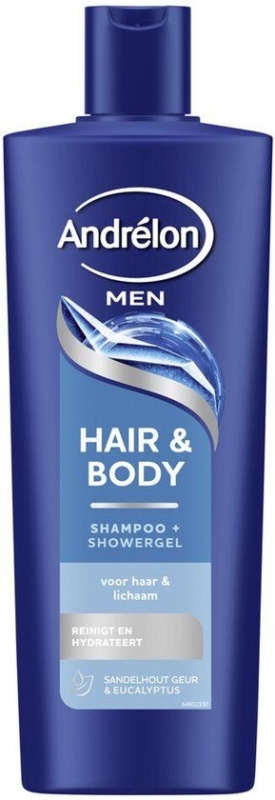 Shampoo men hair & body 400ml
