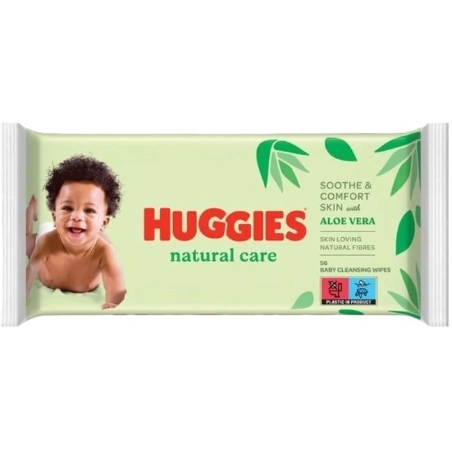 Billendoekjes Natural Care 56 Stuks