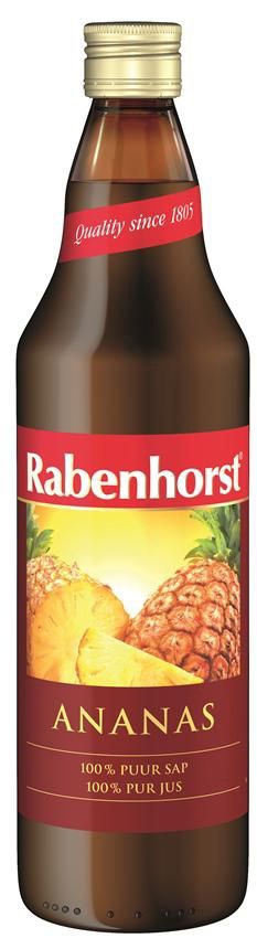Rabenhorst 100% Ananassap 750 ml