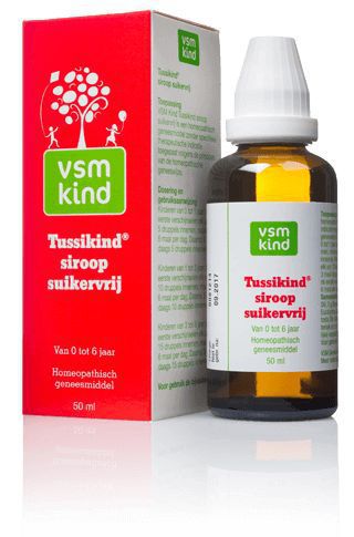 Tussikind Siroop Suikervrij 50ml