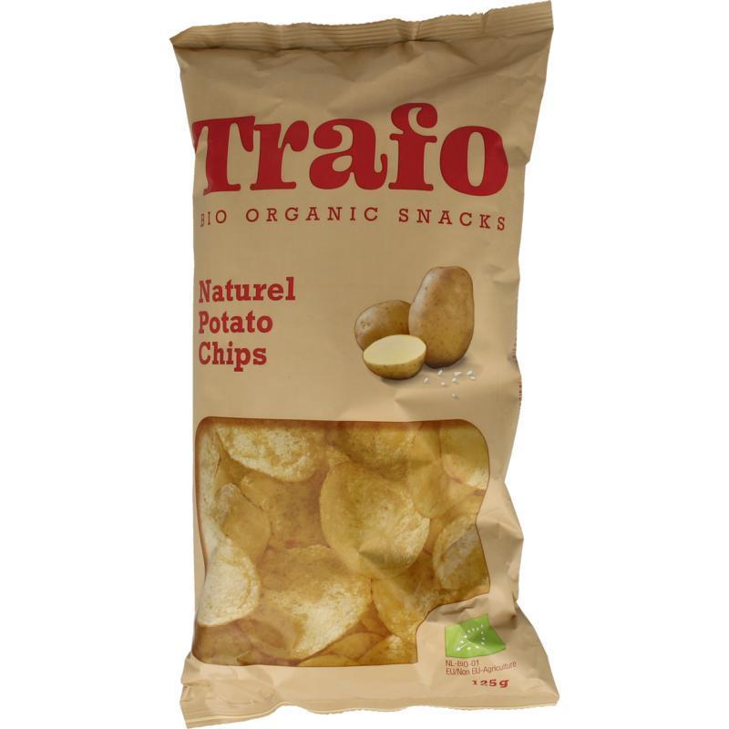 Chips gezouten bio 125g
