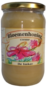 Bloemenhoning creme 6 x 900g