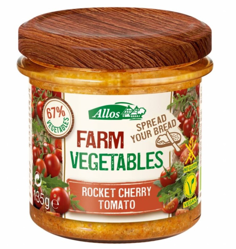 Farm Vegetables Rucola & Kerstomaat 135g