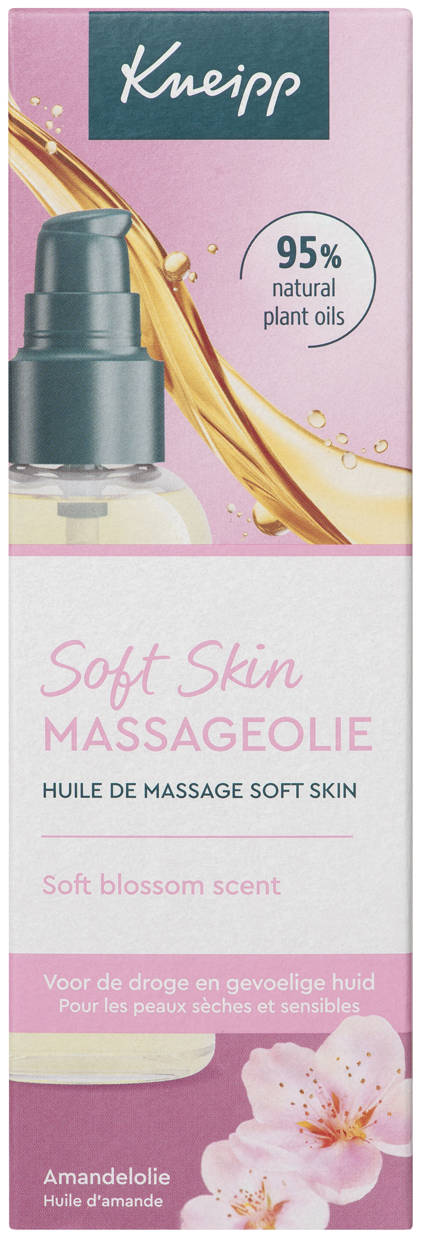 Kneipp Massageolie Soft Skin Amandelbloesem 100 ml