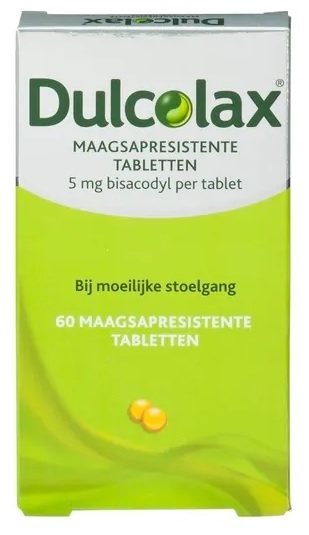 Bisacodyl 5mg 60 tabletten
