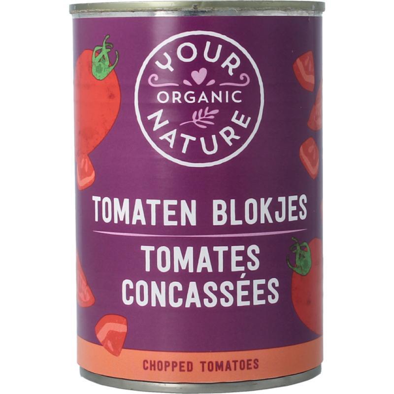 Your Organic Nature Tomatenblokjes bio 400g