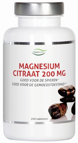 Magnesium Citraat 200 mg 200tab