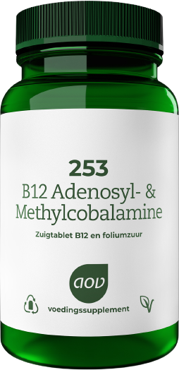 253 B12 Adenosyl- & Methylcobalamine 60 zuigtabletten