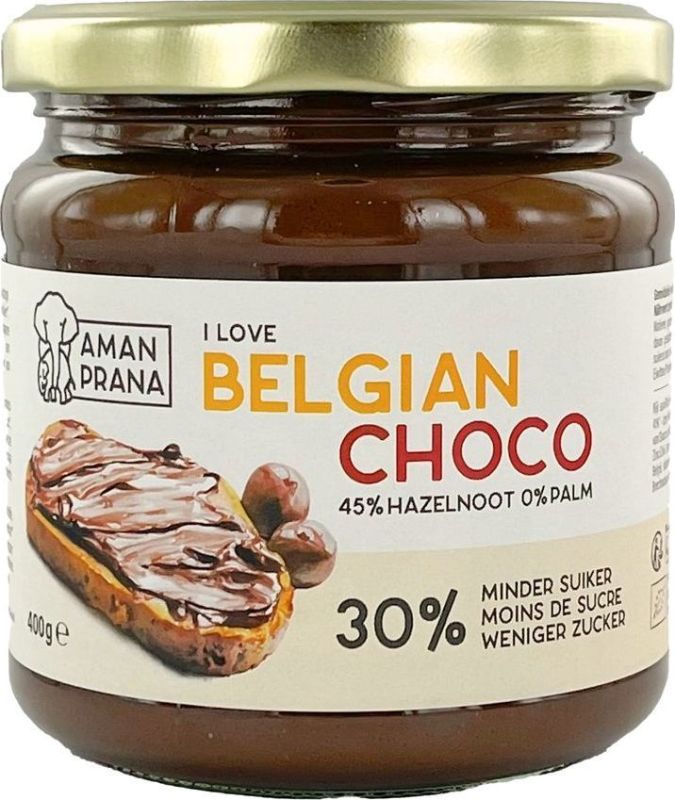 I love Belgische choco bio 400g