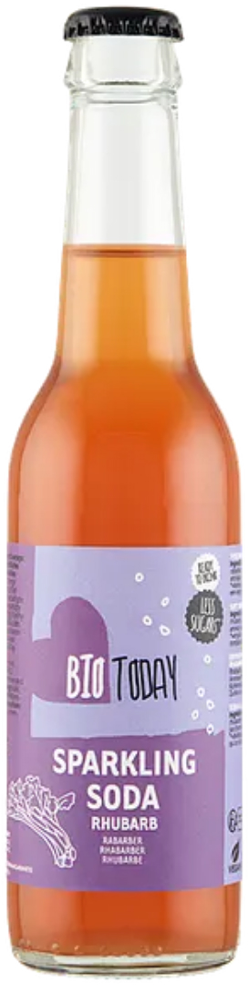 BioToday Soda Rabarber Bio 275ml