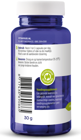 Vitakruid S-Acetyl-L-Glutathion 90 vegetarische capsules