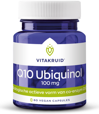 Vitakruid Q10 Ubiquinol 100mg 60 vegetarische capsules