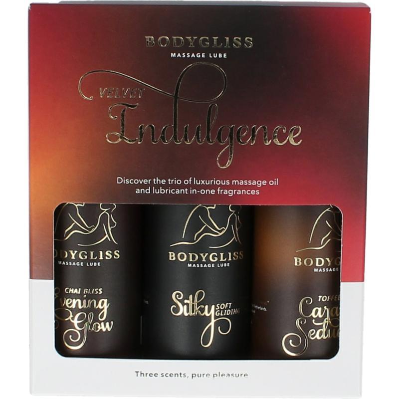Velvet indulging three-pack travel edition 150ml