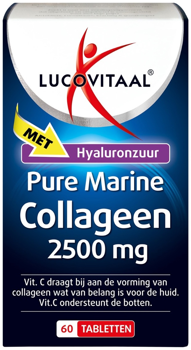 Lucovitaal Pure Marine Collageen 2500 mg 60 Tabletten