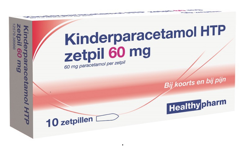 Kinderparacetamol Zetpil 60mg 10zp