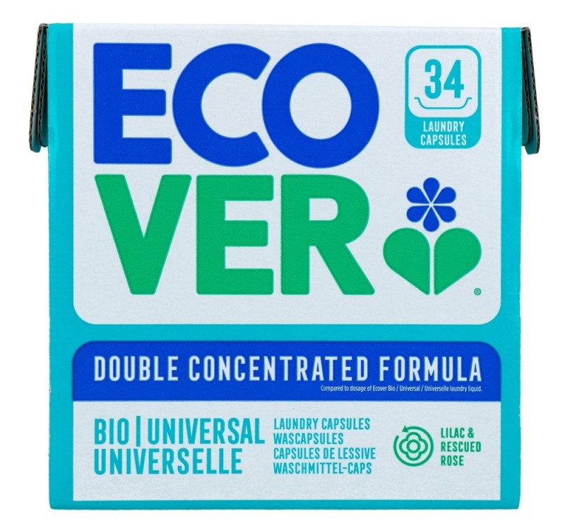Ecover Wascapsule Universl Bio 34 Stuks