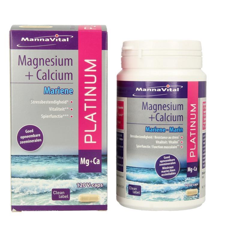 Mariene magnesium + calcium platinum 120vc