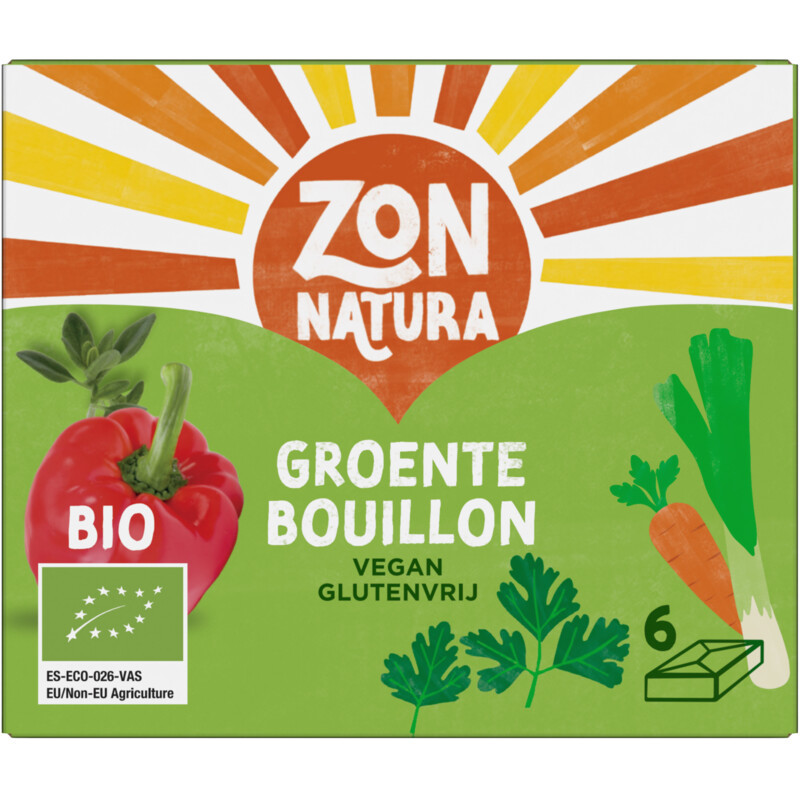 Groentebouillon tabletten 6x11g