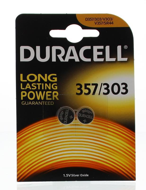 Duracell Knoopcel 357/303 uurwerk 2st