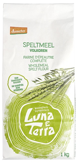 Speltmeel Volkoren Demeter Bio 1000gr