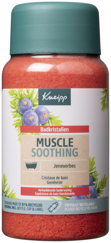 Muscle Soothing Badkristallen Jeneverbes 600 Gram