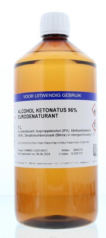 Alcohol ketonatus 96% v/v 1000ML