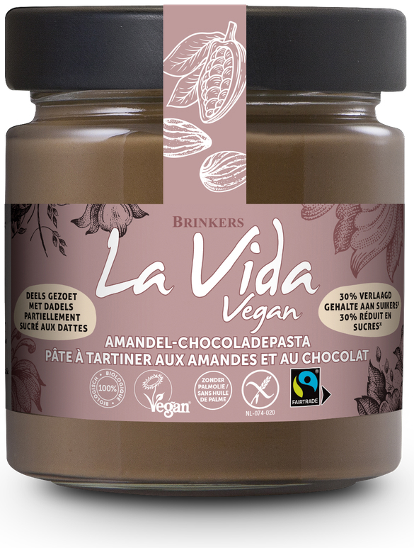 Amandelpasta Less Sugar 200 Gram 200gram