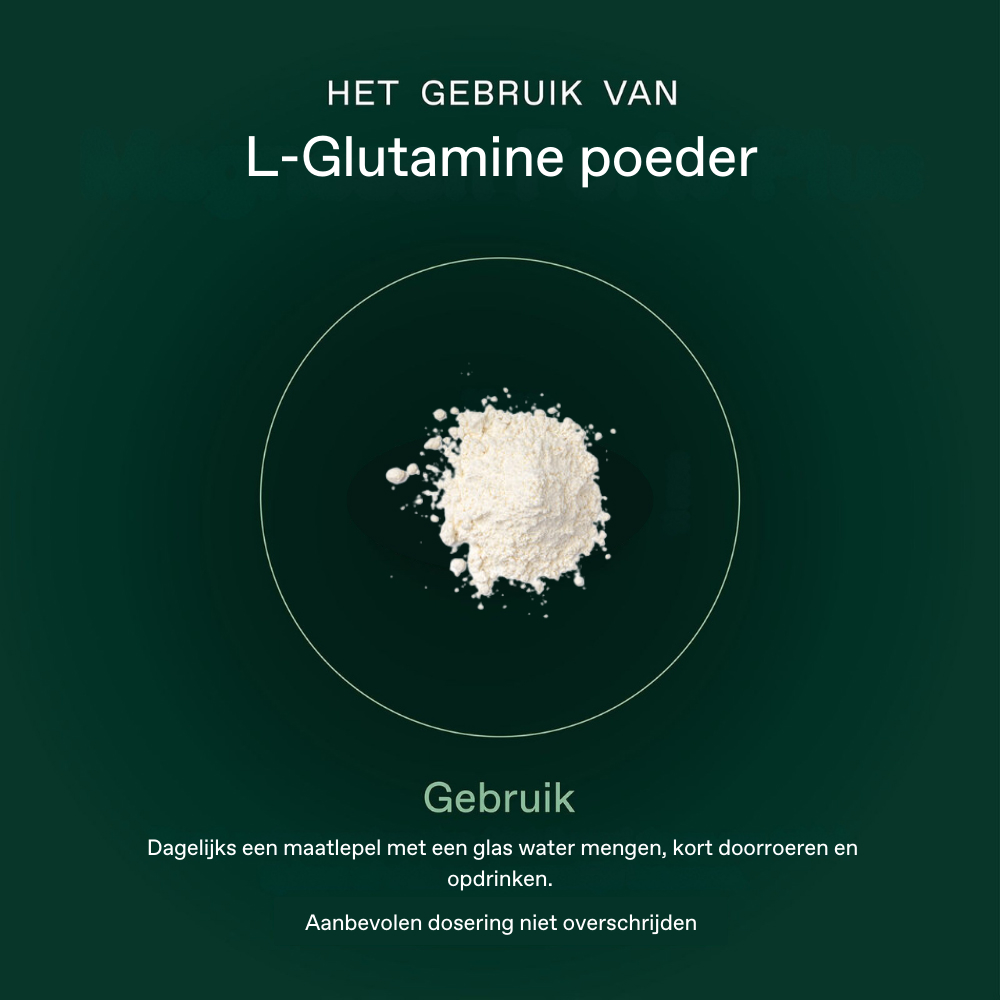 Bonusan L-Glutamine poeder 500 Gram