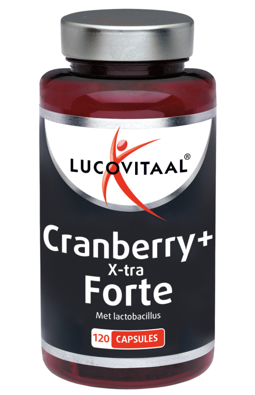 Cranberry met X-tra Lactobacillus 120 capsules