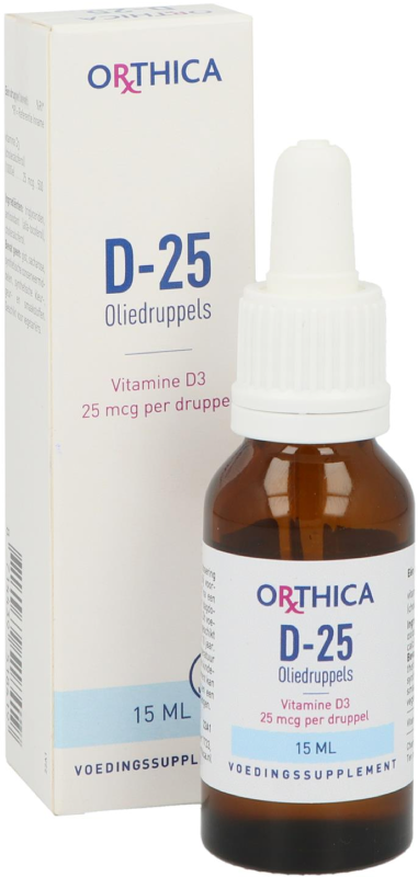 Vitamine D-25 Oliedruppels 15ml