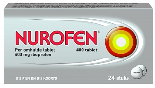 Ibuprofen 400mg 24 tabletten