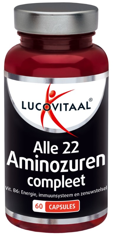 Alle 22 Aminozuren Compleet 60 capsules