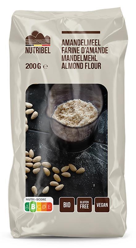 Nutribel Amandelmeel glutenvrij bio 200g
