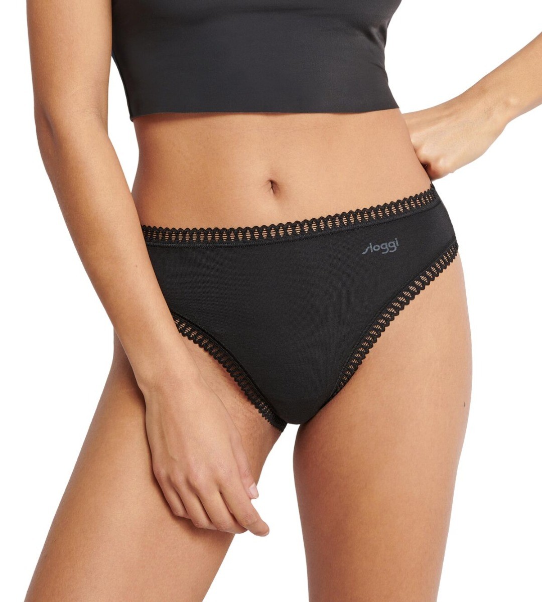 Sloggi Go Crush Dames High Leg 3-Pack Blue - Dark Combination