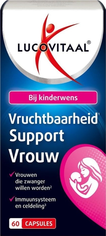 Vruchtbaarheid Support Vrouw 60 Capsules