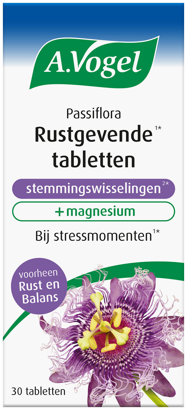 A.Vogel Passiflora stemmingswisselingen tabletten 30 stuks