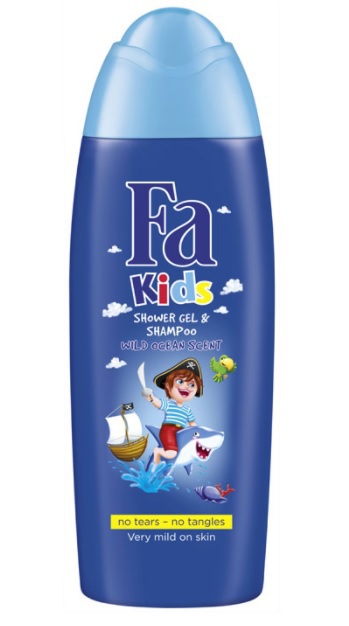 Kids Douche & Shampoo Piraat 250ml