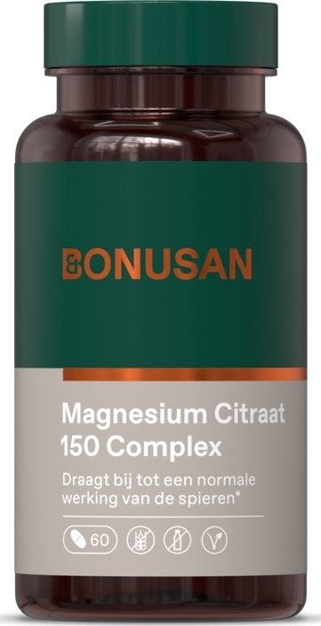 Magnesium Citraat 150 Complex 60 Tabletten