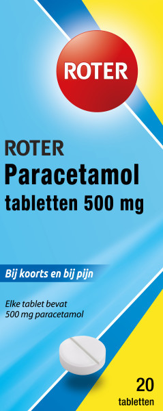 Paracetamol 500mg 20 tabletten
