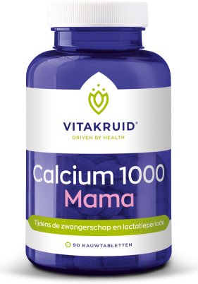 Vitakruid Calcium 1000 Mama 90 Kauwtabletten
