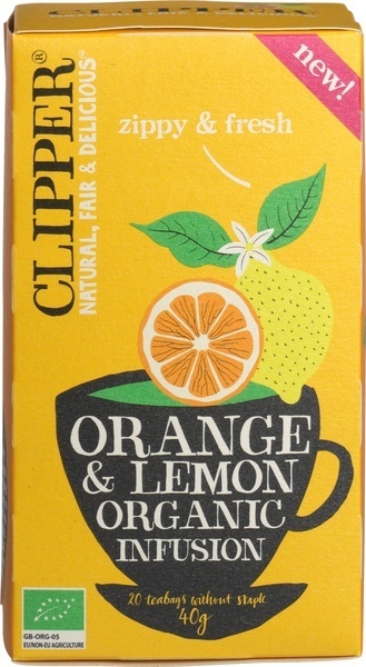 Orange & Lemon Infusion Bio 20 Stuks