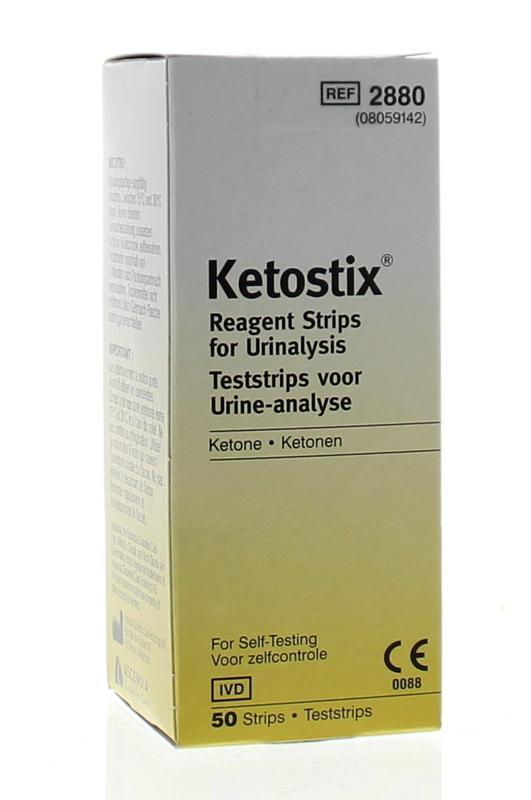 Ketostix Urine Teststrip 50 stuks