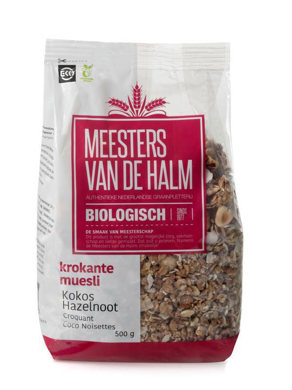 Krokante Muesli Kokos Hazelnoot 500g
