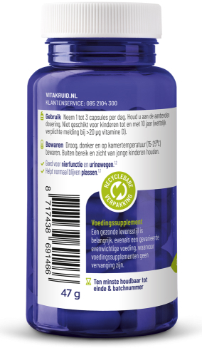 Vitakruid Prostaatformule 60 vegacapsules